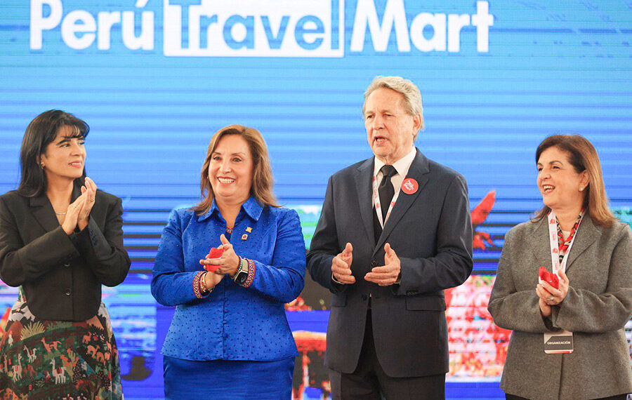 DINA BOLUARTE INAUGURA PERU TRAVEL MART 2024