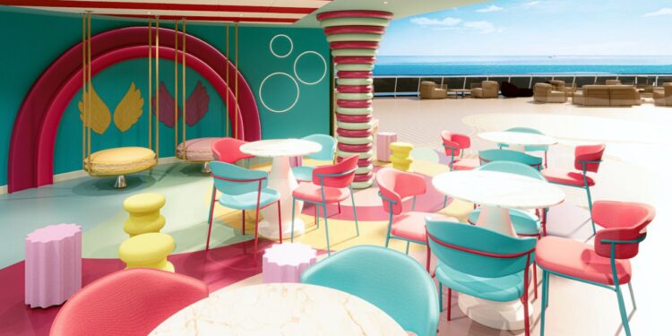 El buque MSC World America, de MSC Cruceros, incorpora nuevos bares y salones