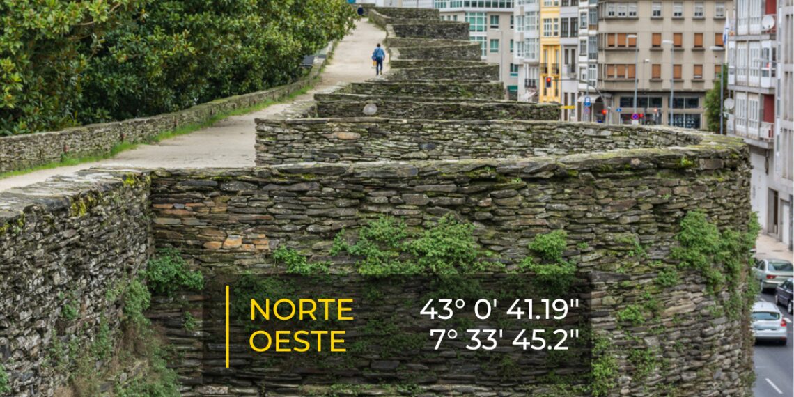La muralla romana mejor conservada del mundo está en Galicia