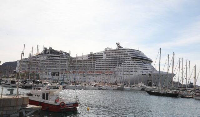 Primera escala del crucero MSC Virtuosa en el Puerto de Cartagena - 1, Foto 1