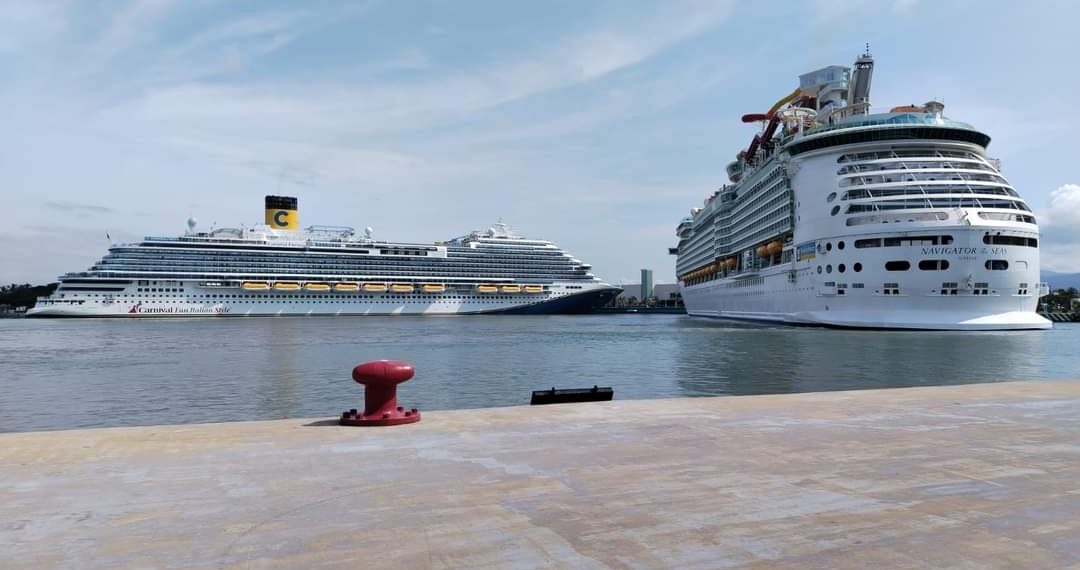 Doble arribo de cruceros de octubre trae 11 mil visitantes a Vallarta