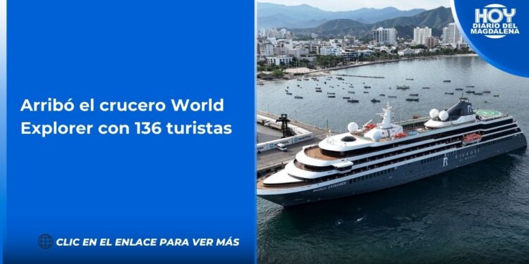 Arribó el crucero World Explorer con 136 turistas