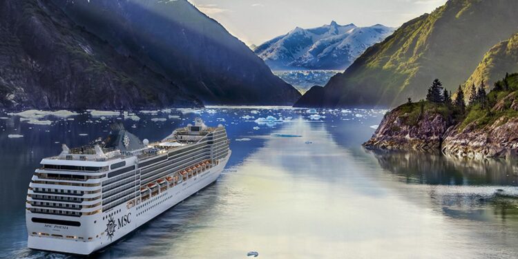 Los cruceros de MSC serán los primeros europeos en llegar a Alaska en 2026