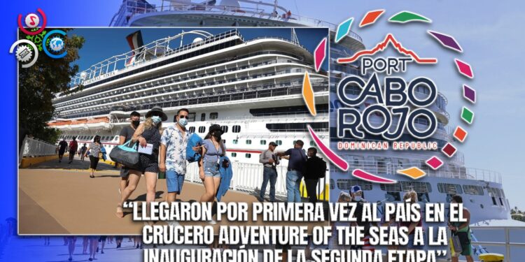Más de 3,000 turistas llegan a República Dominicana bordo de un crucero internacional