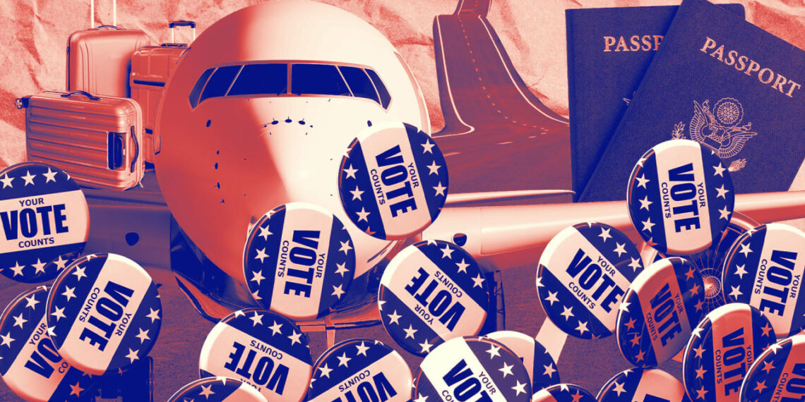 Delta Air Lines dice que espera una menor demanda de viajes en torno a las elecciones. ¿Es eso realmente una cosa?