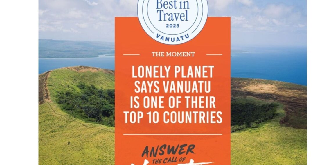 Vanuatu entre los 10 mejores países del mundo para visitar en 2025