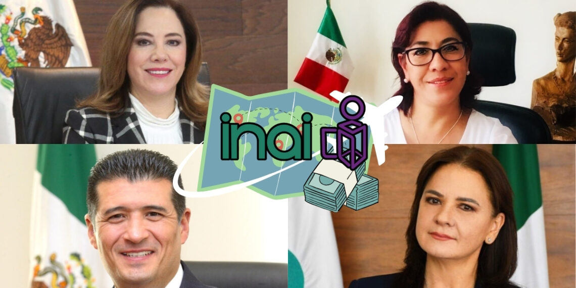 En el INAI gastan en viajes al extranjero y ocultan acompañantes
