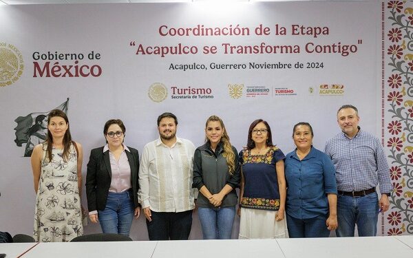 Con el trabajo coordinado entre los 3 órdenes de Gobierno y la iniciativa privada, continua la recuperación de Acapulco