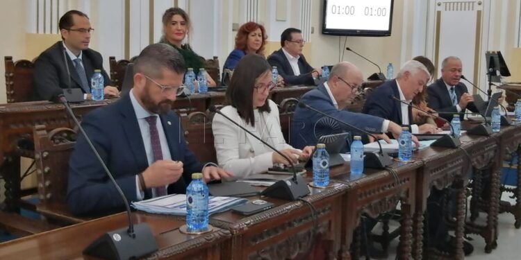 Polémica en el pleno de control a cuenta de los viajes de Miguel Marín