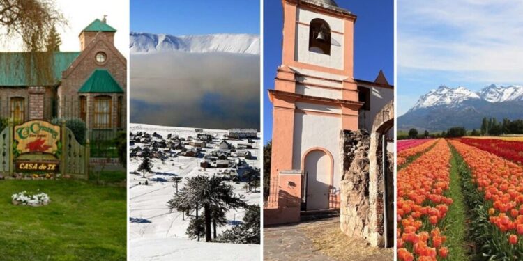 Cuatro pueblos argentinos elegidos entre los 55 mejores destinos rurales del mundo