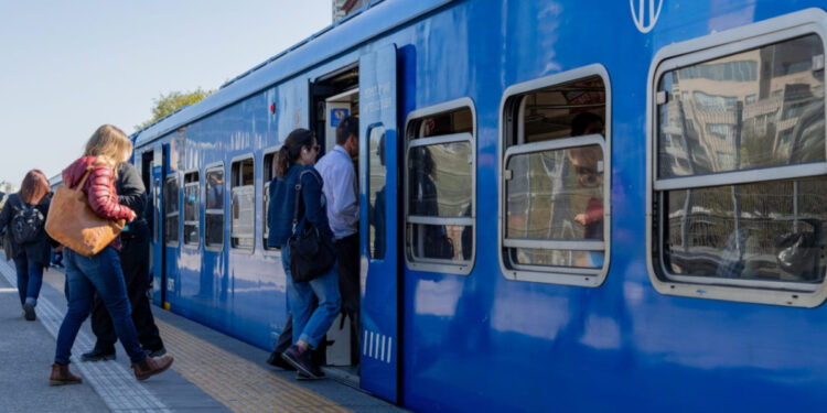 Tren San Martín, trenes. Foto: Trenes Argentinos.