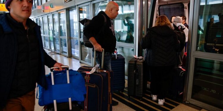 El periodo de viajes de Acción de Gracias comienza con un récord