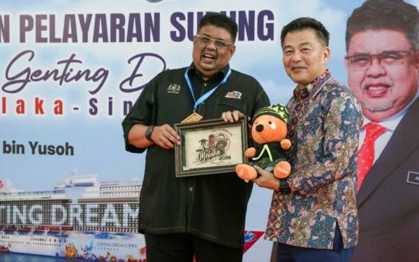 Puerto de Melaka recibe primera visita de buque de Resort World Cruises