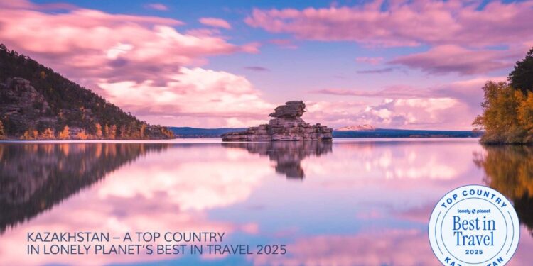 Kazajstán se incluyó en la lista de los mejores países para viajar de Lonely Planet en Best in Travel 2025.