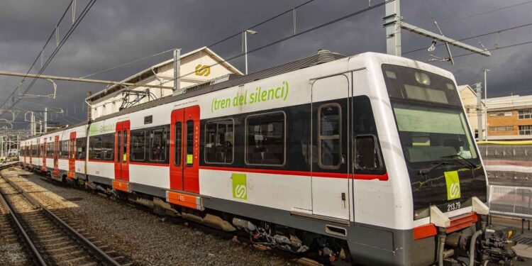 Un tren de FGC