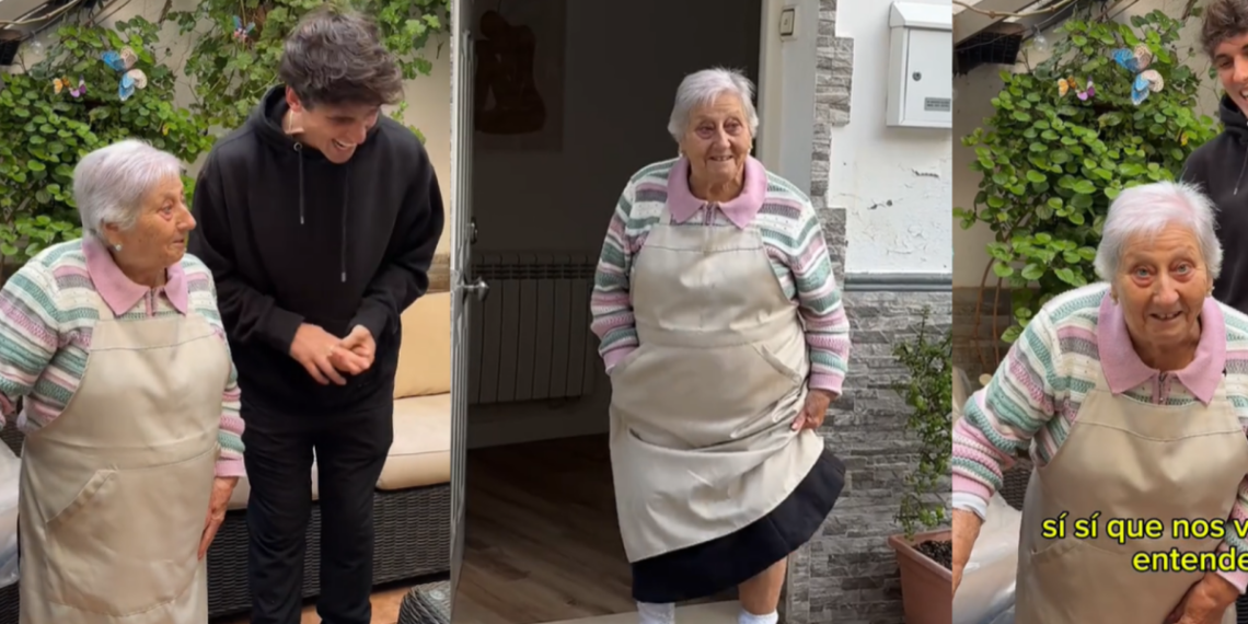 La emotiva reacción de una abuela cuando su nieto le sorprende con un viaje a Japón: "El último sueño ya"