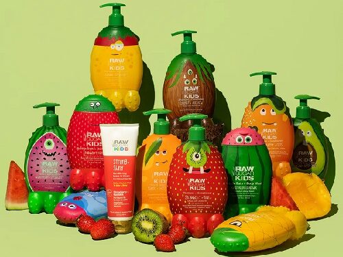 Raw Sugar también es para niños ¡Diversión y cuidado natural a la hora del baño!