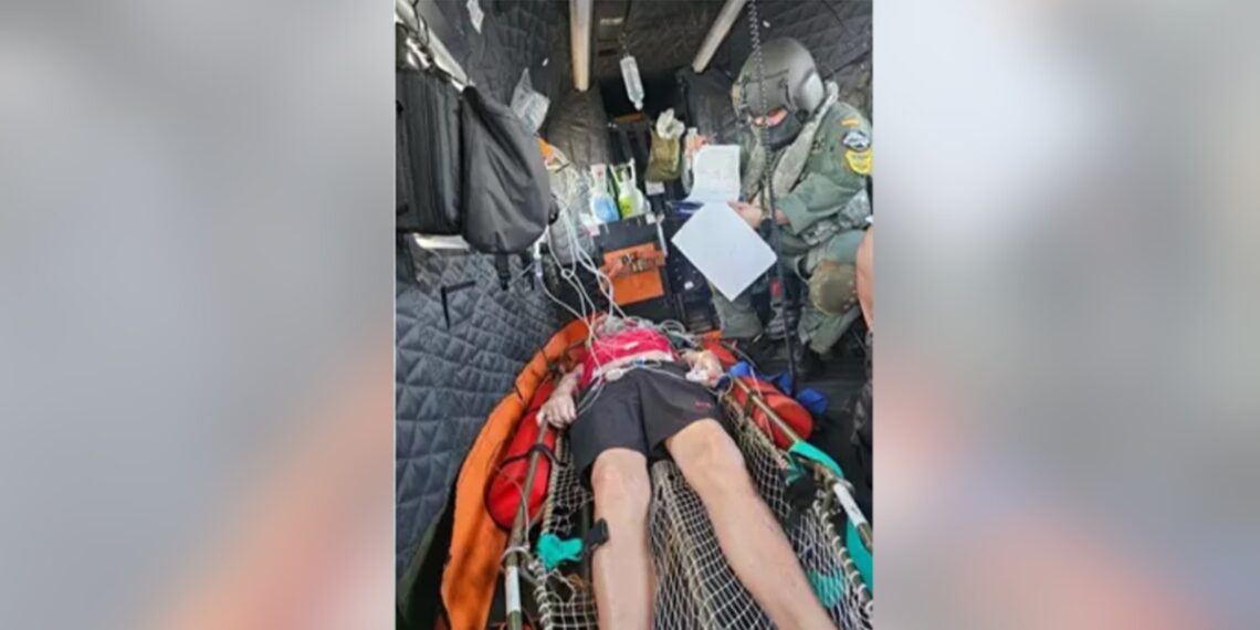 Evacúan en helicóptero a un pasajero de un crucero en Canarias