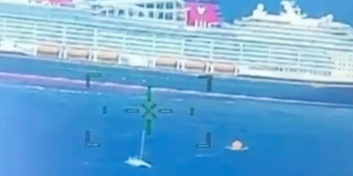 Un crucero rescata a 4 personas de un catamarán averiado