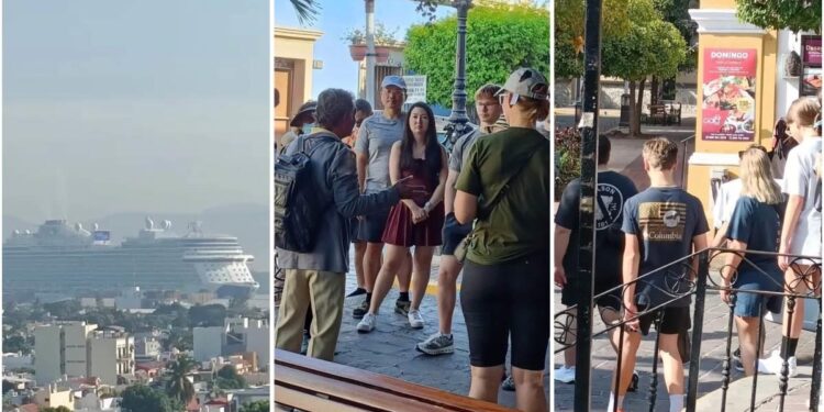 Llega a Mazatlán el crucero Koningsdam y el Discovery Princess con más de 6 mil pasajeros