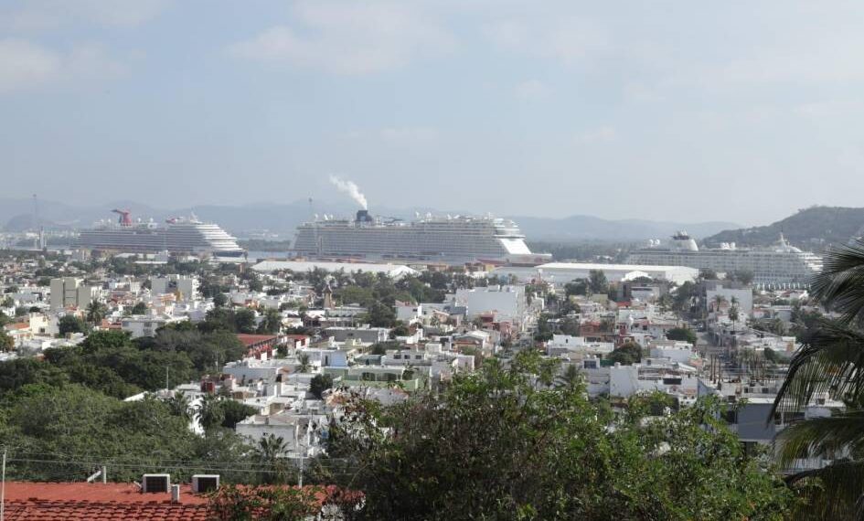 Arriban tres cruceros turísticos a Mazatlán esta Navidad