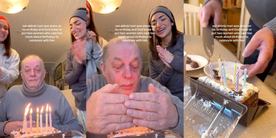 Descubren que su anfitrión de Airbnb en Finlandia está solo por su cumpleaños y la sorpresa que le hacen no deja indiferente: "Me rompió el corazón"