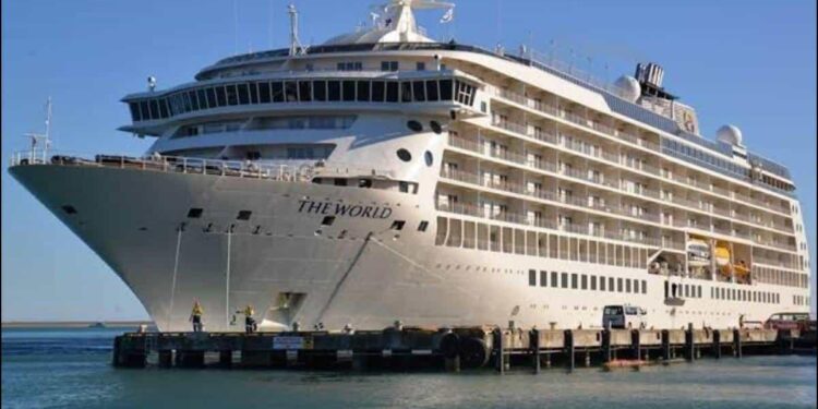 The World "El Barco de los Millonarios" llegará a Mazatlán ¿Cuántos días estará?