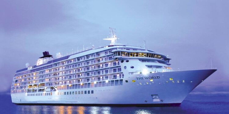 Visitó Puerto Vallarta por cuarta ocasión el crucero residencial MS The World