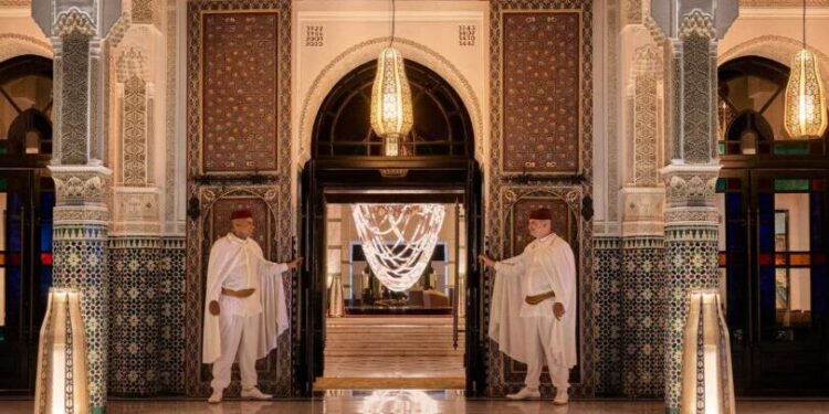 El majestuoso recibimiento de La Mamounia, La Gran Dama de Marrakech