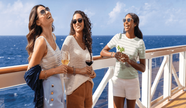 Viaje con amigas, un crucero puede ser la mejor opción