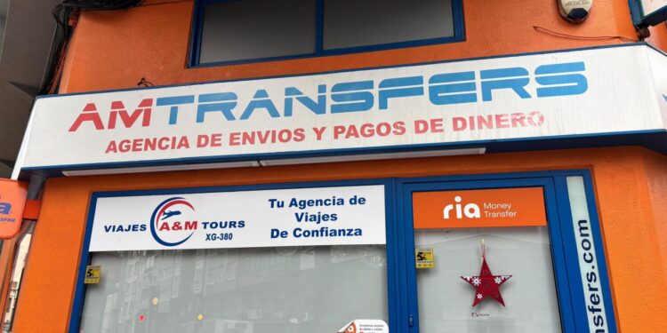 Sede de la agencia de viajes A&M Tours de A Coruña, acusada de estafa
