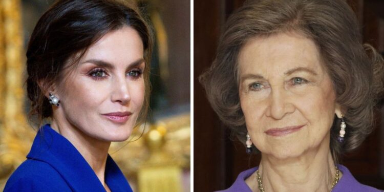 La reina Sofía le prohibió a Letizia Ortiz usar joyas reales en sus viajes a países no monárquicos