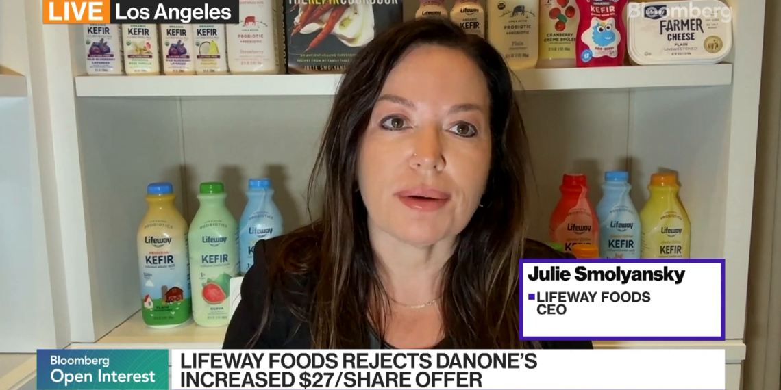 Lifeway Foods lucha contra Danone