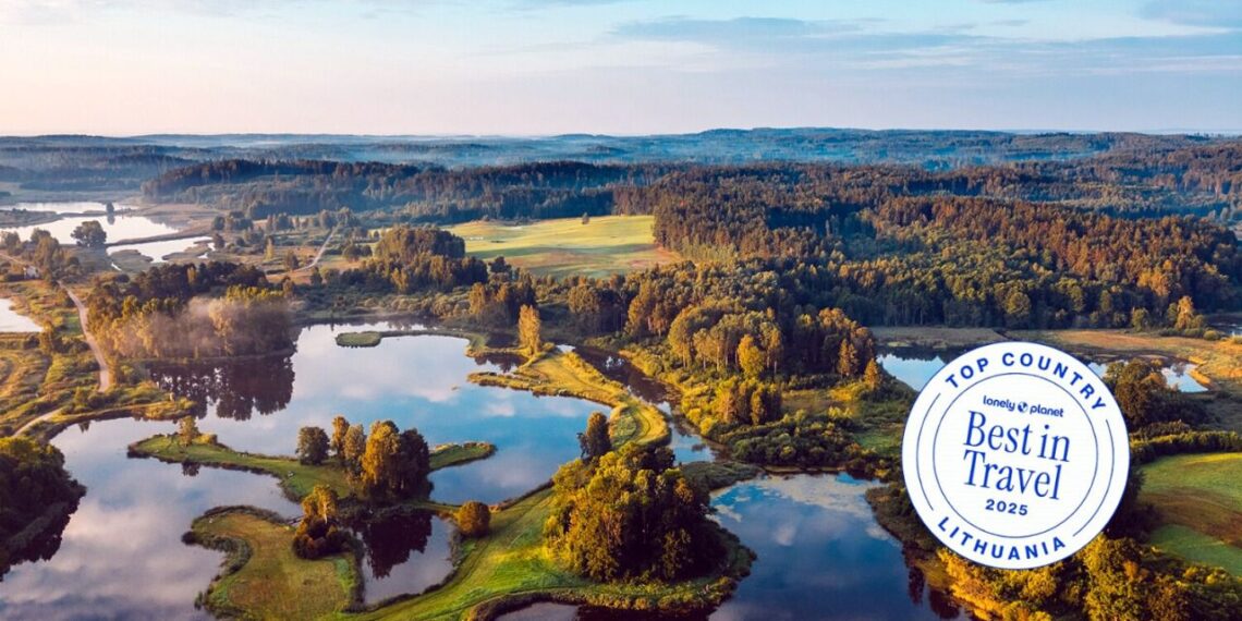 Lituania entre los mejores destinos para visitar en 2025 según la lista de Lonely Planet