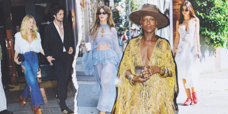 The Best Celebrity Boho Looks of 2024