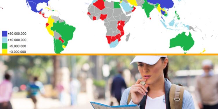 Países más turísticos del mundo