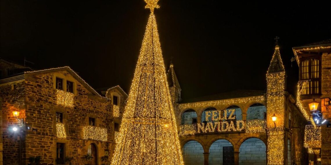 Puebla de Sanabria en Navidad.