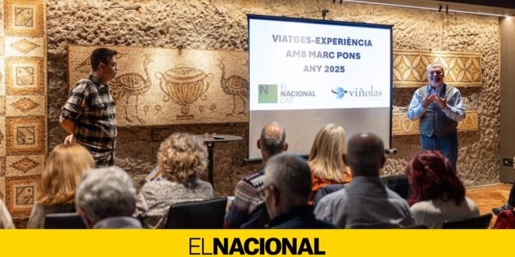 Presentación de los Viajes-Experiencia ElNacional-Viatges Viñolas 2025