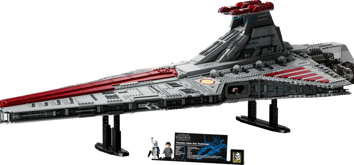 Crucero de Ataque de la República Clase Venator de LEGO Star Wars