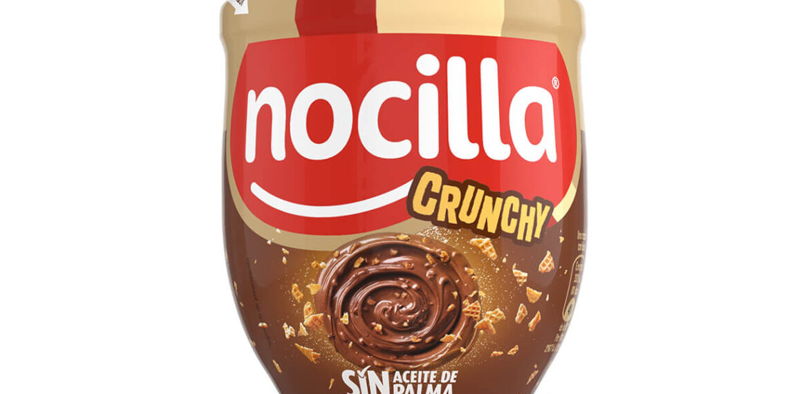 Nocilla lanza al mercado su nueva variedad Crunchy