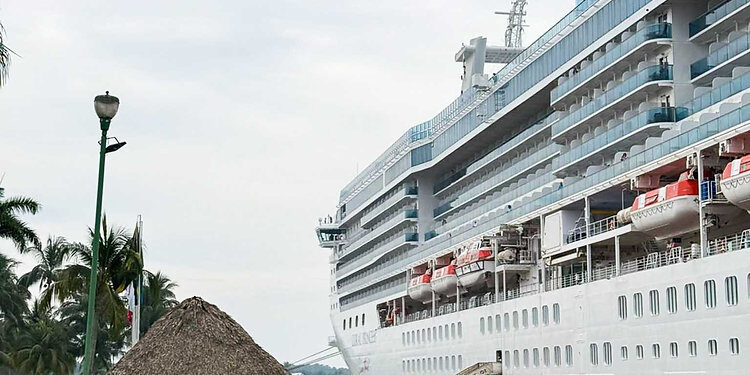 Puerto Chiapas cierra exitosamente la temporada de cruceros 2024, con la llegada del Coral Princess