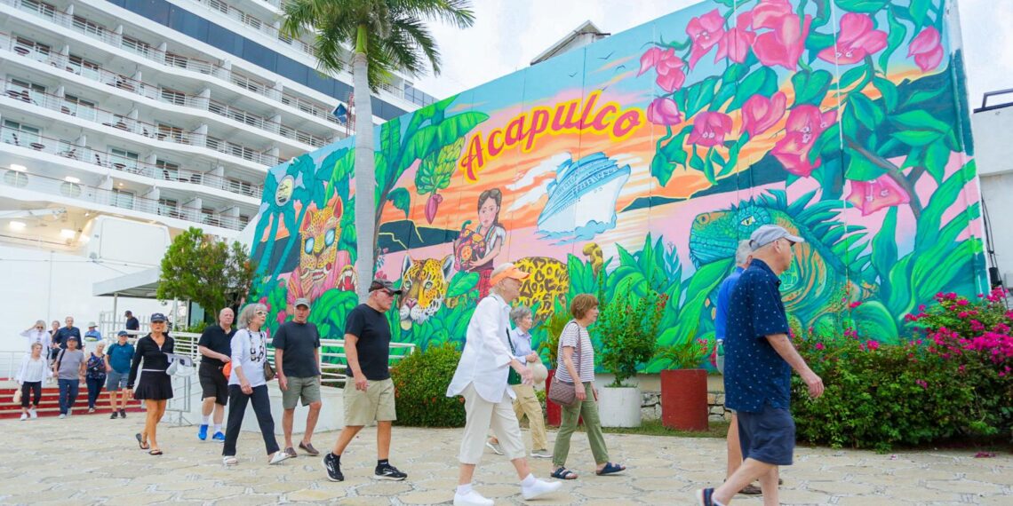Reavivan cruceros el turismo en Acapulco durante las fiestas decembrinas