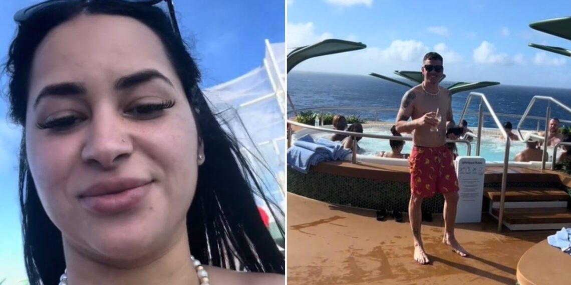 Cubana sorprende a su marido con un short que se deshace en el agua
