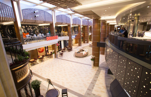 Regresó a Australia para pasar el verano a bordo del gigante de los cruceros.