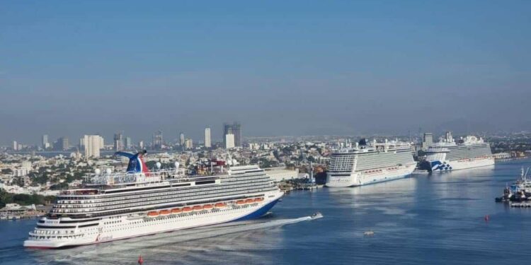 ¡Mazatlán tendrá un buen cierre de año! Durante diciembre llegarán al puerto 20 cruceros turísticos