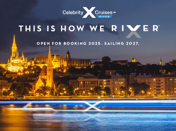 Anuncia Celebrity Cruises el lanzamiento de vacaciones en ríos y junto a su nueva flota que navegara por algunos de los ríos mas icónicos del mundo a partir del 2027