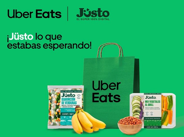 Jüsto llega a Uber Eats: Innovando la forma de hacer el súper