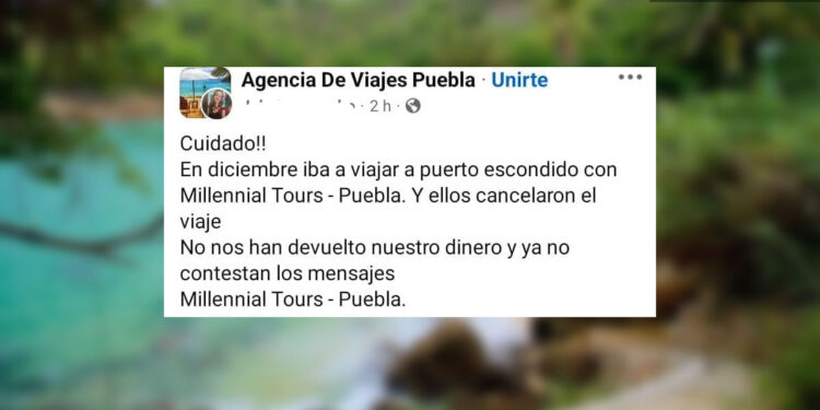 Denuncian a la agencia de viajes poblana"Millennial Tours" por fraude