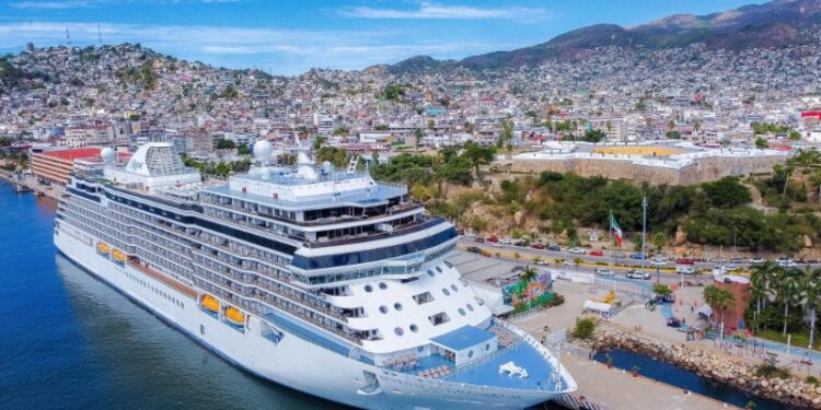 Llega segundo crucero del 2025 a Acapulco