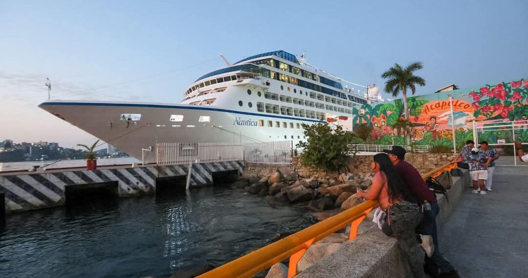 Llega a Acapulco el primer crucero de 2025